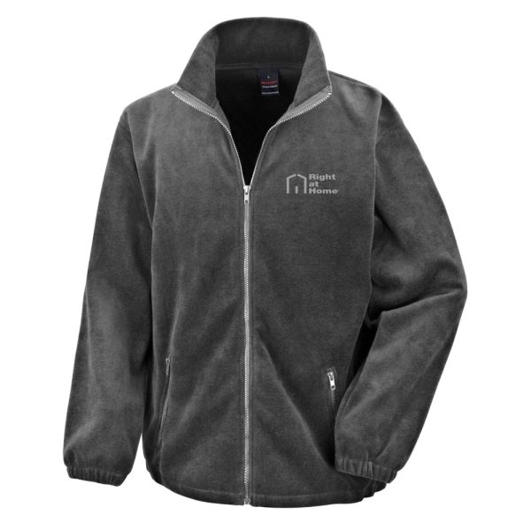 Right At Home Mens Fleece - Grey