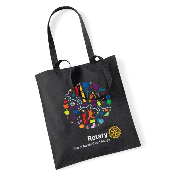maidenhead bridge rotary club tote bag
