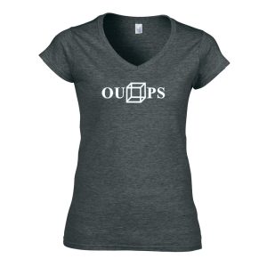 OUPS Ladies V Neck T Shirt