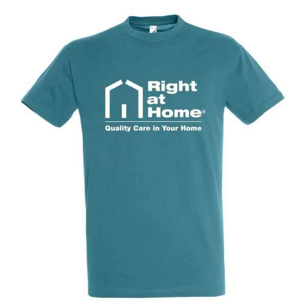 Right At Home Promotional T-Shirt - Teal