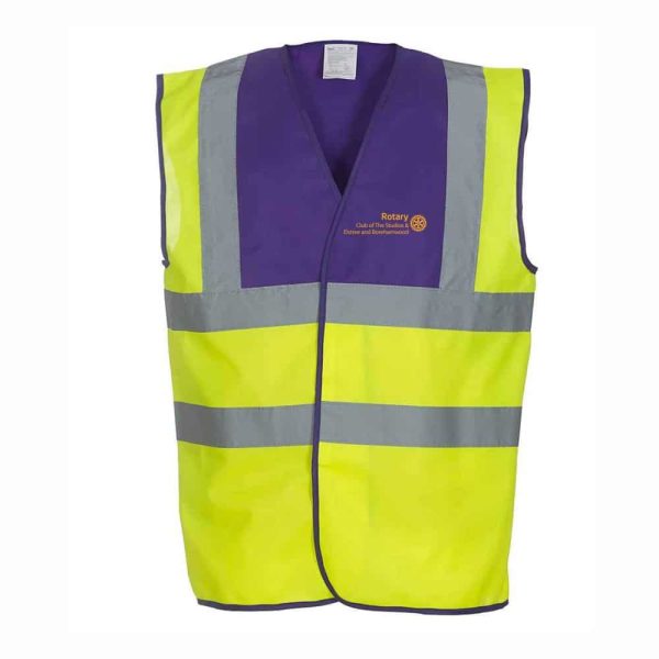 Rotary Club of The Studios & Elstree and Borehamwood Hi Vis Vest