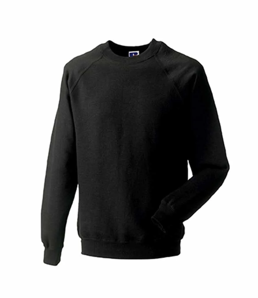 Russell Raglan Sweatshirt 762M - Durable Workwear