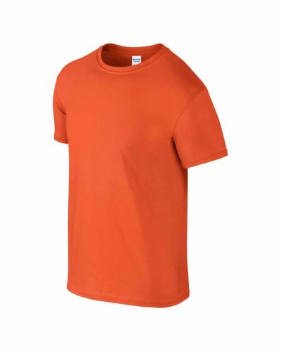 Gildan GD01 cotton t-shirt in orange - printed & embroidered t-shirts