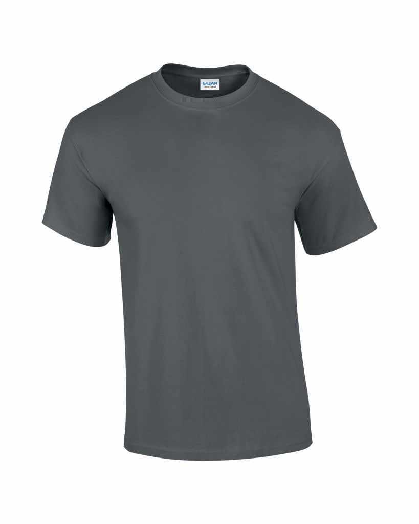 Gildan Ultra Cotton T-Shirt - Sport Grey, Heavyweight Tee, 4XL Size