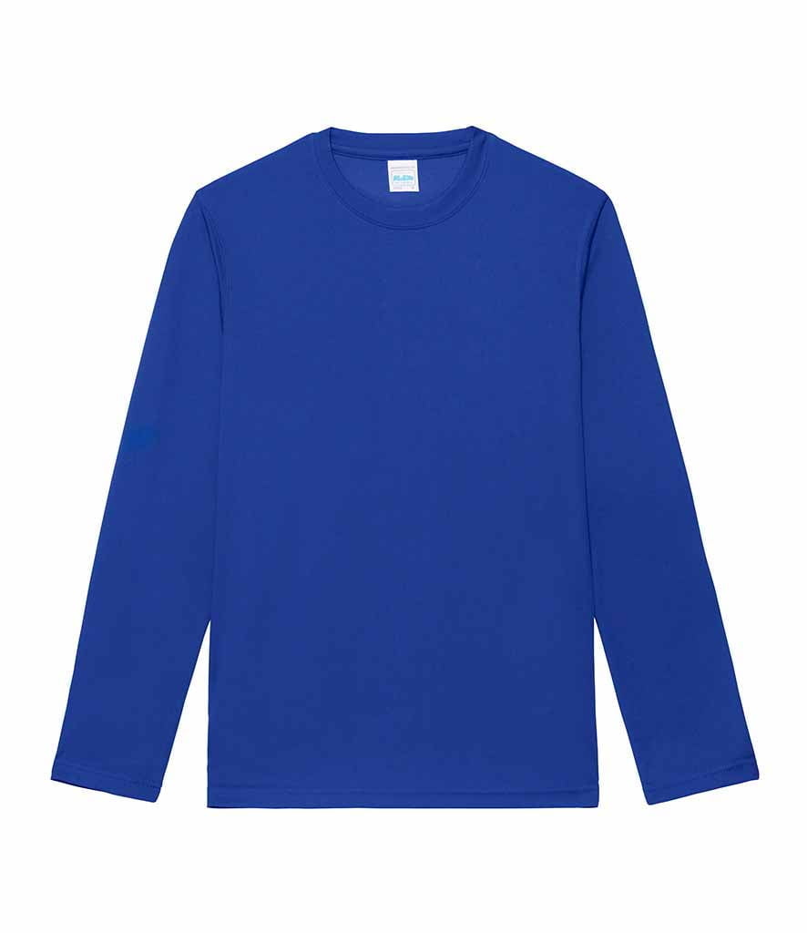 AWDis Cool Long Sleeve Wicking T-Shirt Arctic White