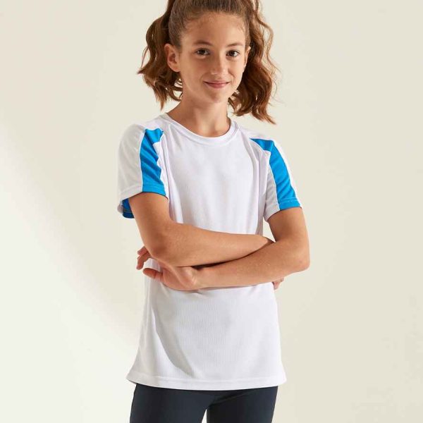 JC003B AWDis Kids Cool Contrast T-Shirt