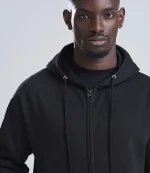 JH050 AWDis Zoodie Zip Hoodie Close Up