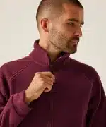 RG122 Regatta Fleece - Brugundy Zip