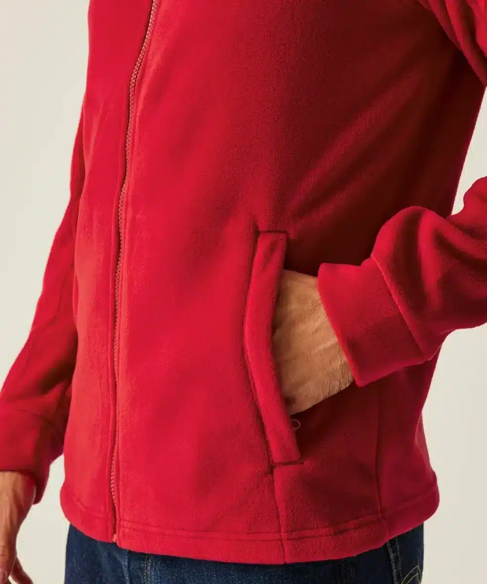 RG122 Regatta Fleece - Red Pocket