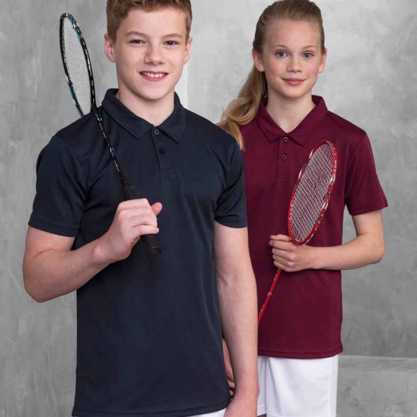 AWDis Kids Cool Wicking Polo Shirt - JC040B