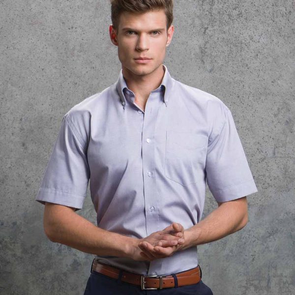 Kustom Kit Short Sleeve Oxford Shirt - K109