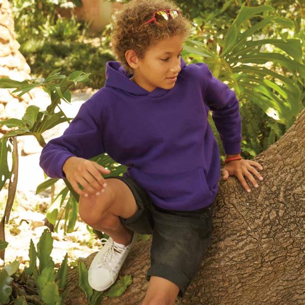 Fruit Of The Loom Kids Hoodie - SS14B