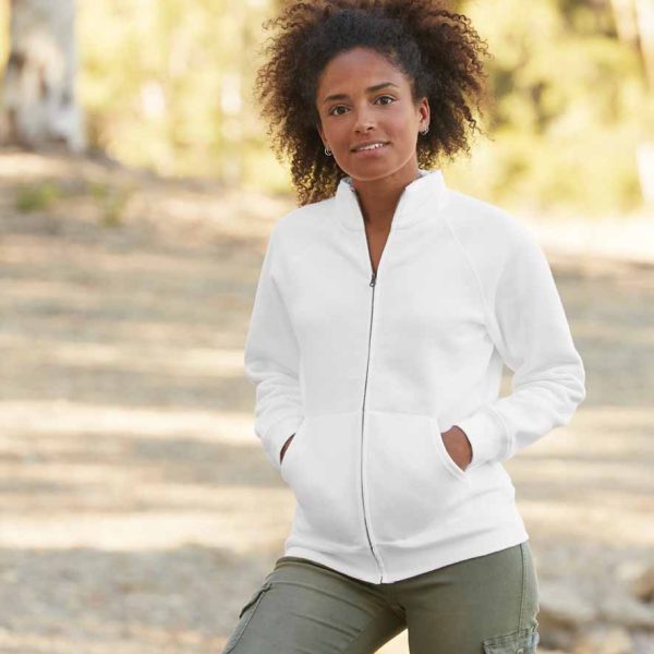 Fruit Of The Loom Lady Fit Sweat Jacket - SS79