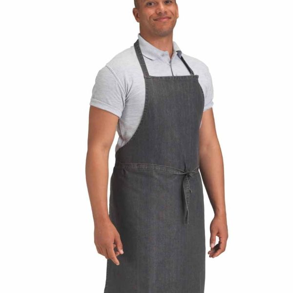 Dennys CD Denim Bib Apron - DE128