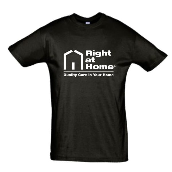 Right At Home Promotional T-Shirt - Black