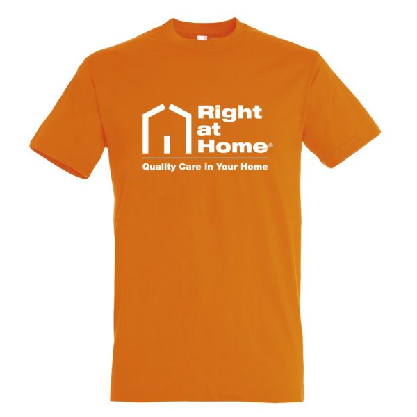 Right At Home Promotional T-Shirt - Orange