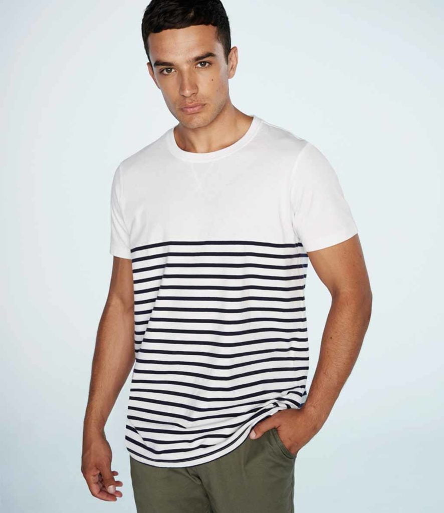 FR135 Front Row Breton Striped T-Shirt Specification