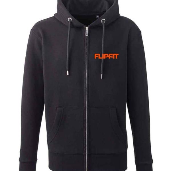 Flipfit Black Hoodie With Logo
