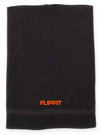 Flipfit TC02 Towel Black with Logo