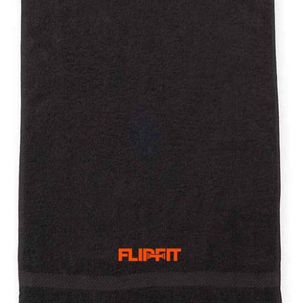 Flipfit TC02 Towel Black with Logo