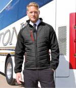 RS237 Result Black Compass Padded Jacket