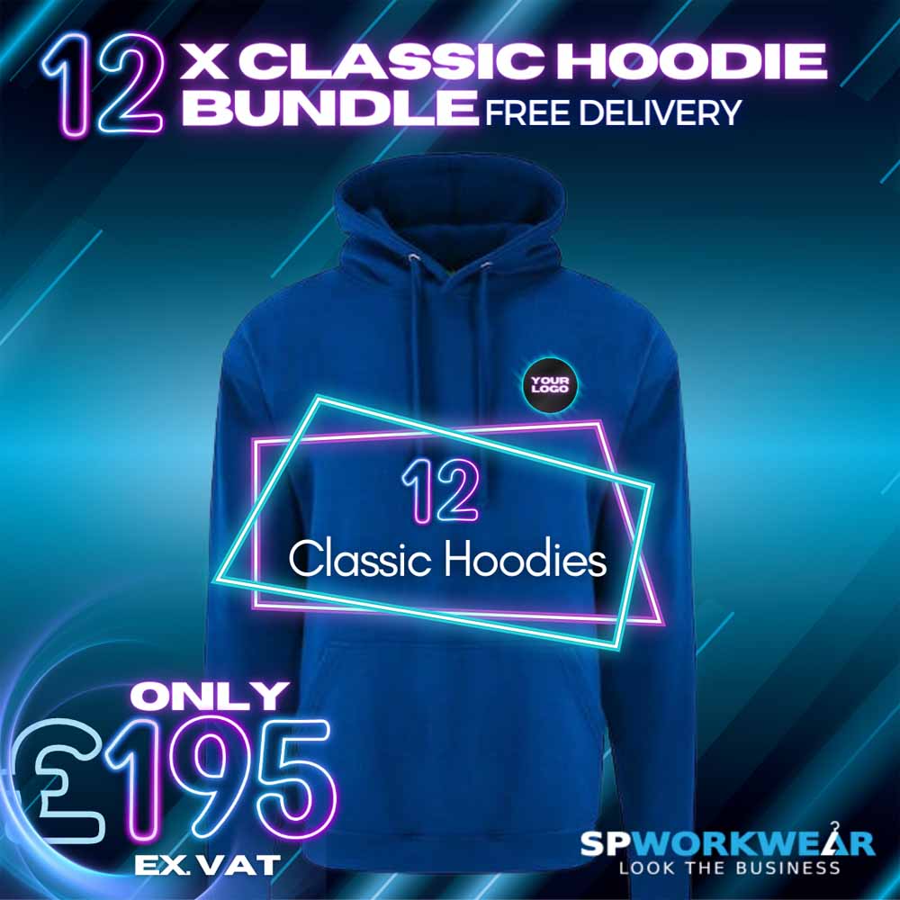 12 Classic Hoodie Bundle
