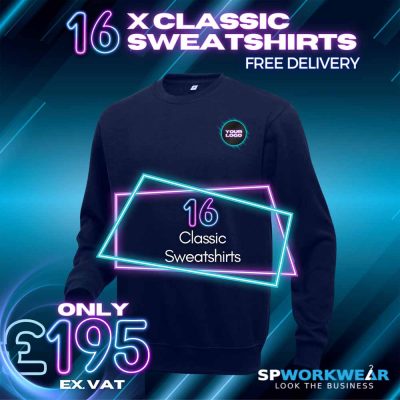 16 Classic Sweatshirt Bundle Deal