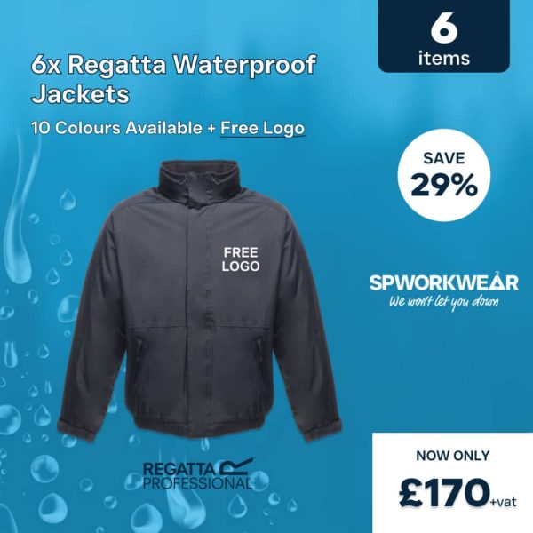 6x Regatta Dover Insulated Jacket Bundle Deal