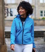 RG636 Regatta Ladies Venturer Three Layer Hooded Soft Shell Jacket