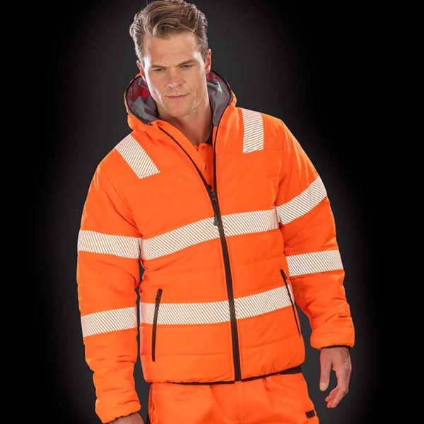 RS500 Result Genuine Recycled Ripstop Padded Safety Jacket