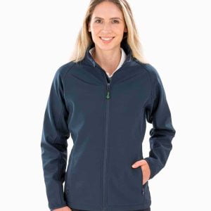 RS901F Result Genuine Recycled Ladies Printable Soft Shell Jacket