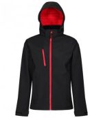 Regatta RG635 Softshell Jacket Black-Red