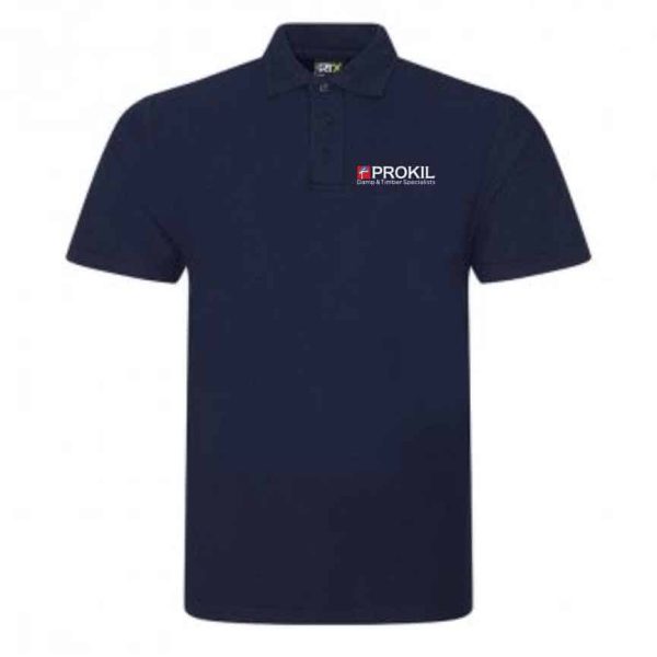 Prokil Technician Polo Front - Navy