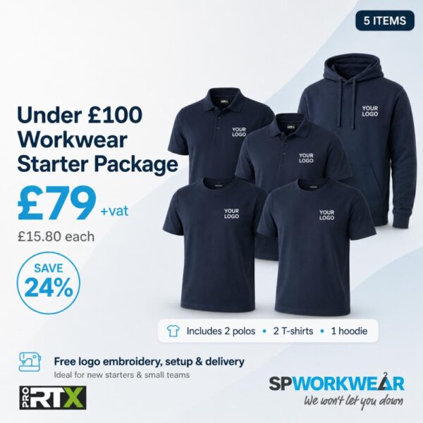 Under £100 Workwear Starter Package