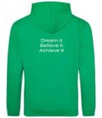 Zalva JH001 Hoodie Kelly Green Back