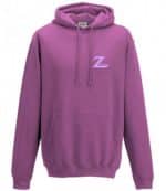Zalva JH001 Hoodie Pinky Purple Front