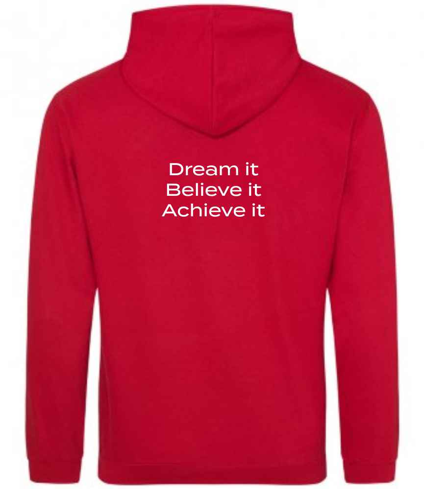 Zalva JH001 Hoodie Red Back