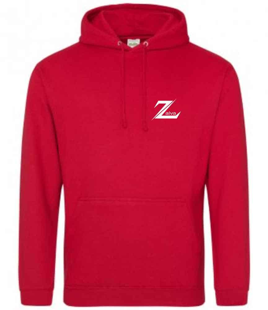 Zalva JH001 Hoodie Red Front