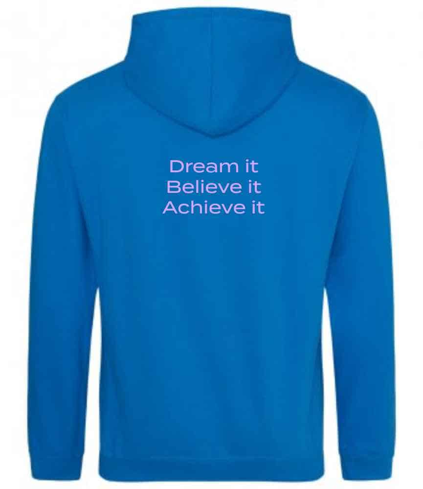 Zalva JH001 Hoodie Sapphire Blue Back