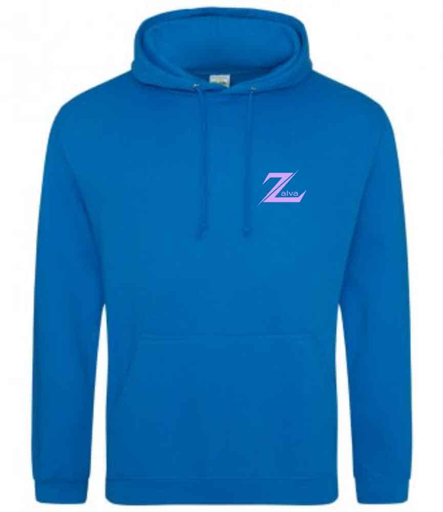 Zalva JH001 Hoodie Sapphire Blue Front