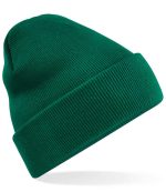 Beechfield Recycled Original Cuffed Beanie - BB45R - Bottle Green