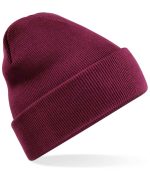 Beechfield Recycled Original Cuffed Beanie - BB45R - Burgundy