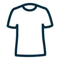 T-shirt Manche Courte Fruit Of The Loom – Ringer Contraste Deux Tons – Tailles S à 2XL – Neuf Sans étiquettes
