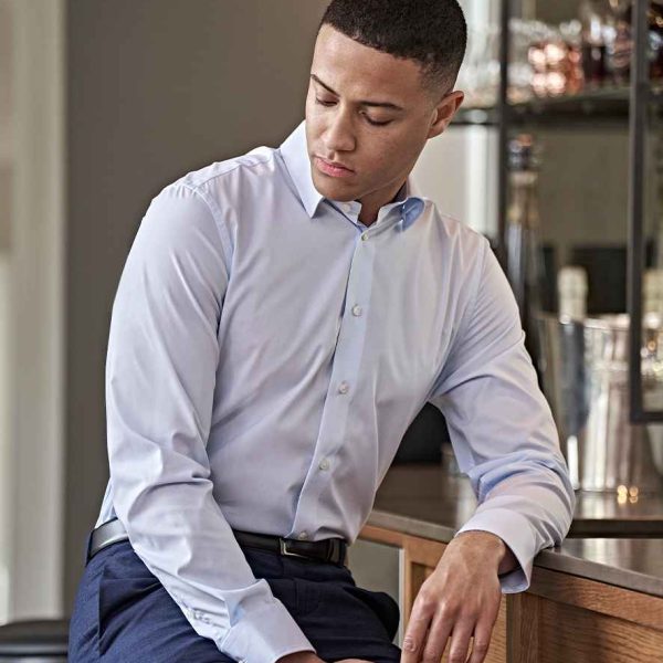 T4024 Tee Jays Luxury Stretch Long Sleeve Shirt