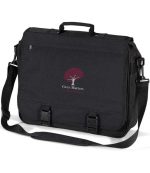 Grey Matters BG33 Portfolio Briefcase - Black