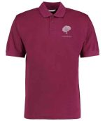 Grey Matters K403 Unisex Polo - Burgundy