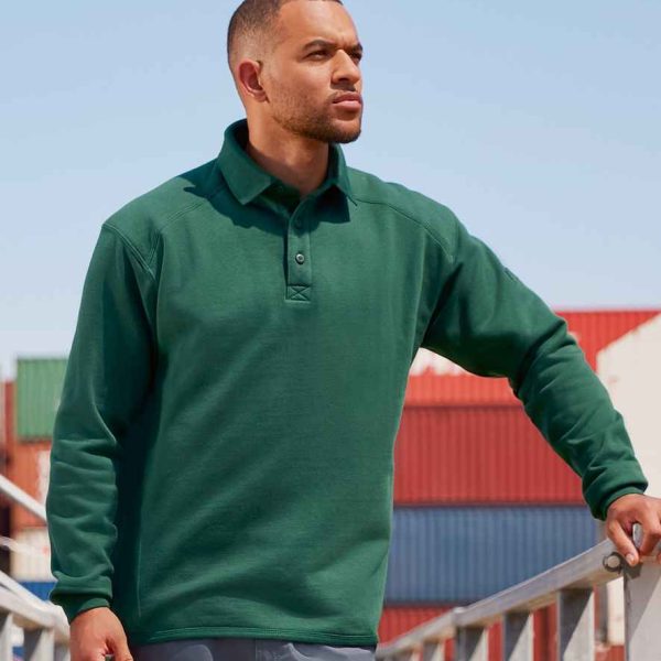 Russell Heavy Duty Collar Sweatshirt - 012M