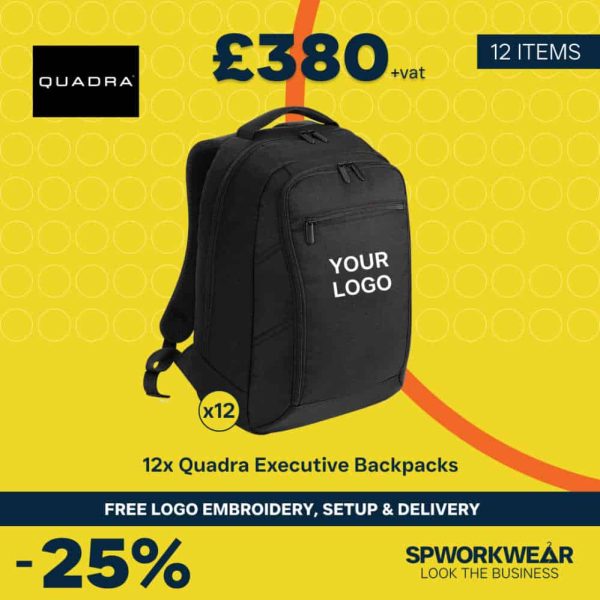 12x Quadra Executive Backpack Bundle - Summer