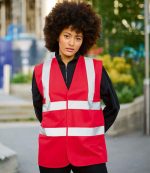 Regatta RG462 High-Vis Pro Identity Vest ensuring visibility and safety in work environments.