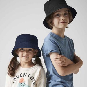 BB90NB Beechfield Kids Organic Cotton Bucket Hat